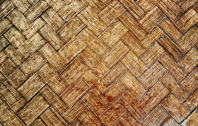 woven bamboo wooden floor texture