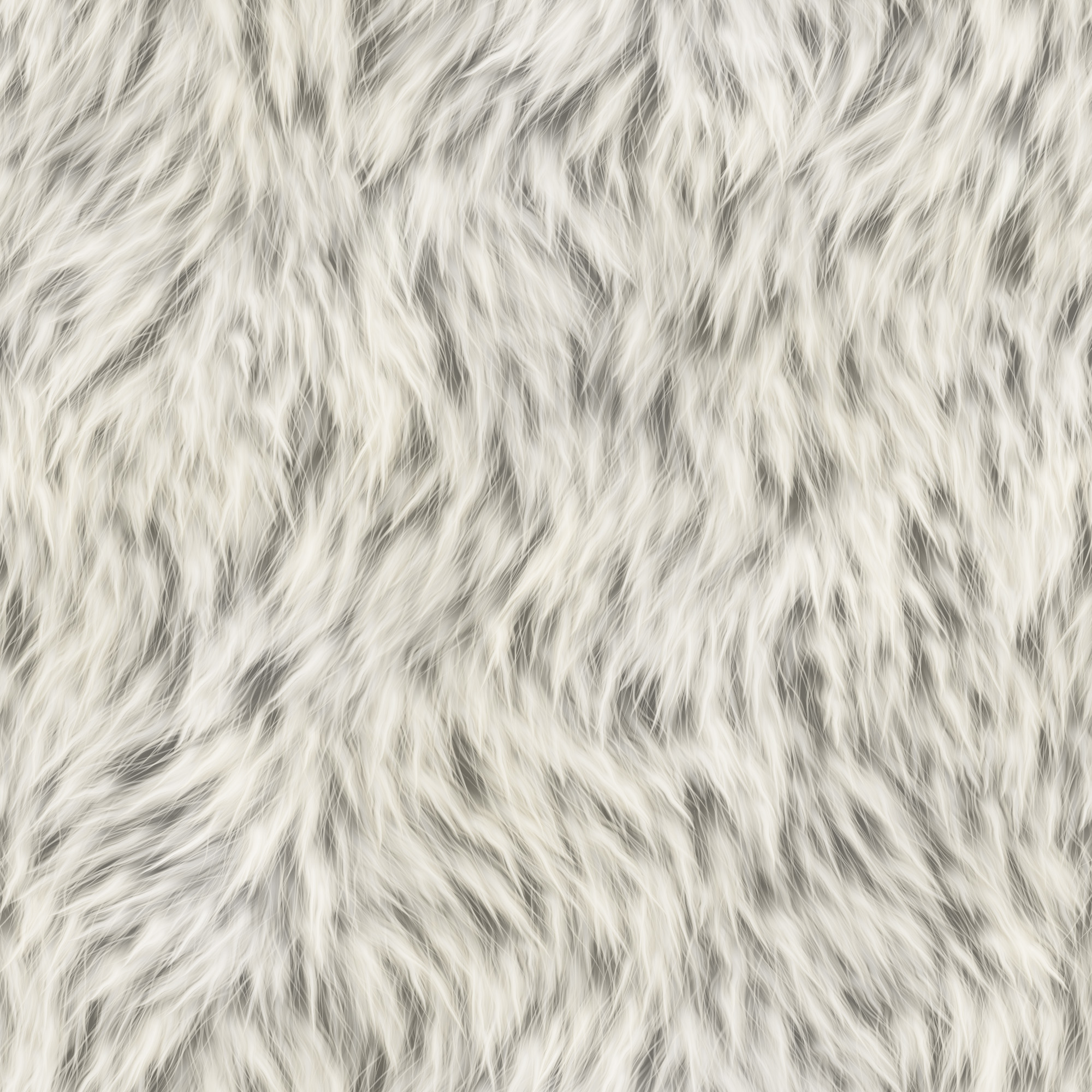 White Fur Texture 